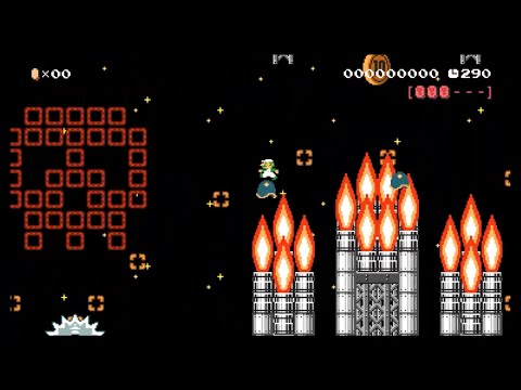 Super Mario Maker 2 Level Showcase: Railgun Run