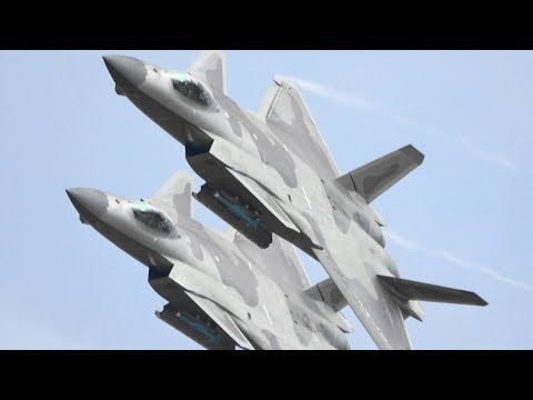 中国空军 歼-20 Chinese J-20 Super Powerful Demo !!!  珠海航展2018 第十二届 中国国际航空航天博览会 Air Show China 2018