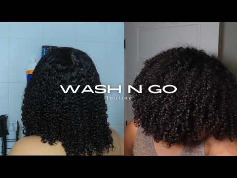 WASH N' GO ROUTINE ON 3C/4A HAIR | VOLUME + DEFINED...