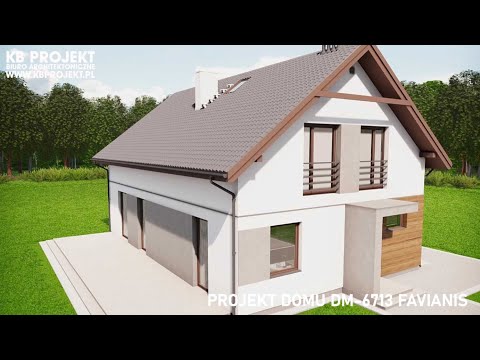 Projekt domu Favianis DM-6713 | KB Projekt
