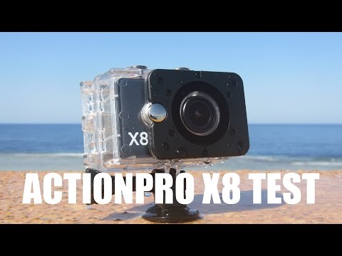 Actionpro X8 Test für Unterwasserfilm