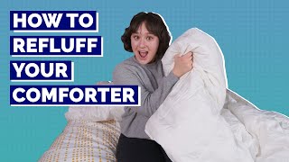 How To Refluff Your Comforter
