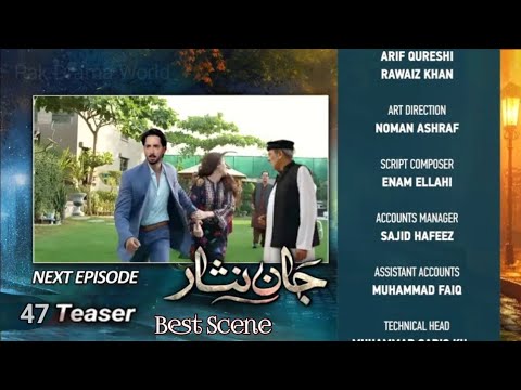 Jaan Nisar Episode 47 Teaser | Tomorrow at 8:00 PM | Danish Taimoor Drama #jaannisar