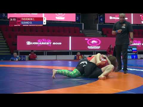 1/4 Women's GP No-Gi - +71 kg: C. THEVENON (FRA) v. O. SUSHKO (UKR)