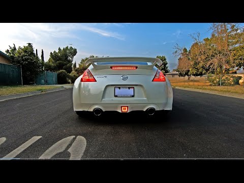 Nissan 370Z Magnaflow Exhaust Startup, Revs, And Flybys