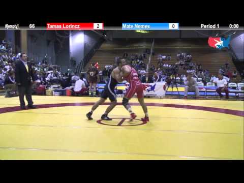 66 KG Tamas Lorincz (HUN) vs Mate Nemes (SER)