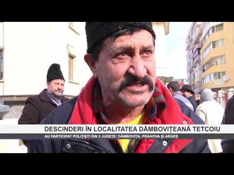 Descinderi in localitatea damboviteana Tetcoiu - www.columnatv.ro