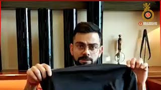 Virat Kohli looking cute in his New Spectacles  RC