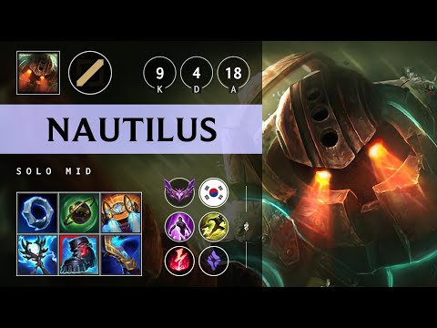 Nautilus Mid vs Sylas - KR Master Patch 25.12