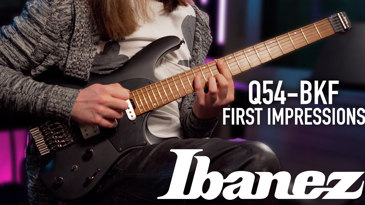 Ibanez Q54-BKF First Impressions - YouTube