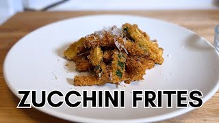 Zucchini Frites | Your New Favorite Side/Appetizer!