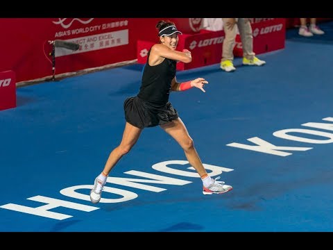 Garbiñe Muguruza | 2018 Hong Kong Open | Shot of the Day