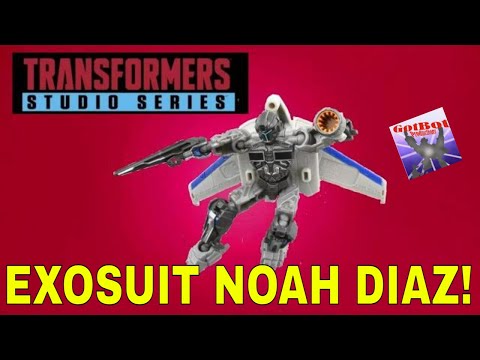 Transformers Studio Series Exosuit Noah Diaz - GotBot True Review NUMBER 1137
