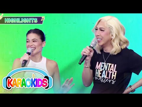 Vice jokingly calls Anne a "traydor" Karaokids