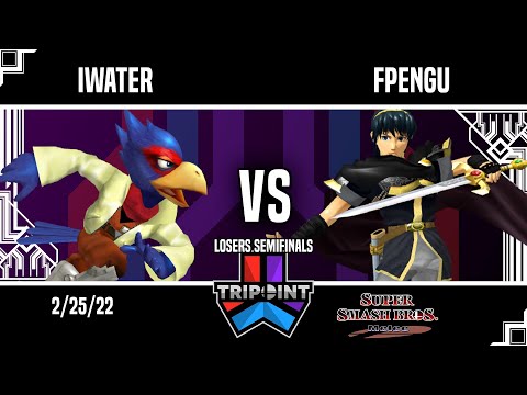 Tripoint Smash 132 - Losers Semifinals - iWater(Falco) Vs. Fpengu(Marth)