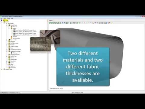 Composite Optimization with ANSYS Composite PrepPost and optiSLang
