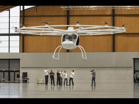 #видео | Volocopter — новое летательное средство для двоих. Фото.