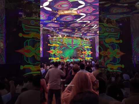 First sunrise of 2025 with NECROPSYCHO at Hilltop Goa NYE! 🌴 #goa #psytrance #rave #sunrise