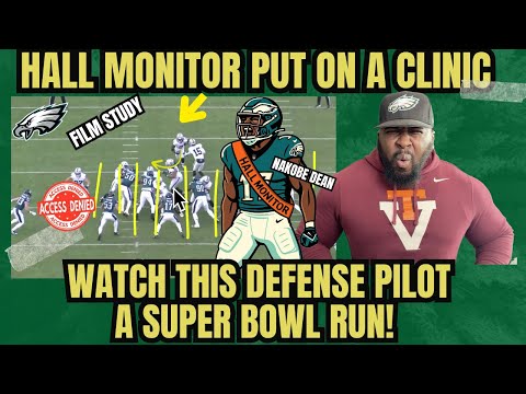 Eagles Study: OMG Nakobe Dean is BOSS LEVEL at OBLB! | Clinic Technician!