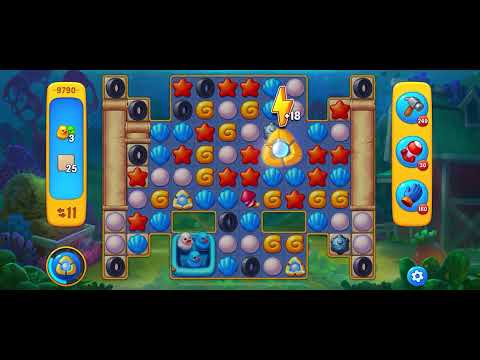 Fishdom level 9790 no boosters フィッシュダム ノーマル