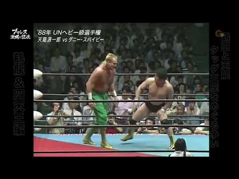 1988 06 10 Genichiro Tenryu vs Dan Spivey NWA UN Title