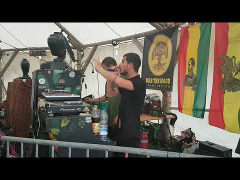Jah'mean playing @ Dub the Wood festival 2019