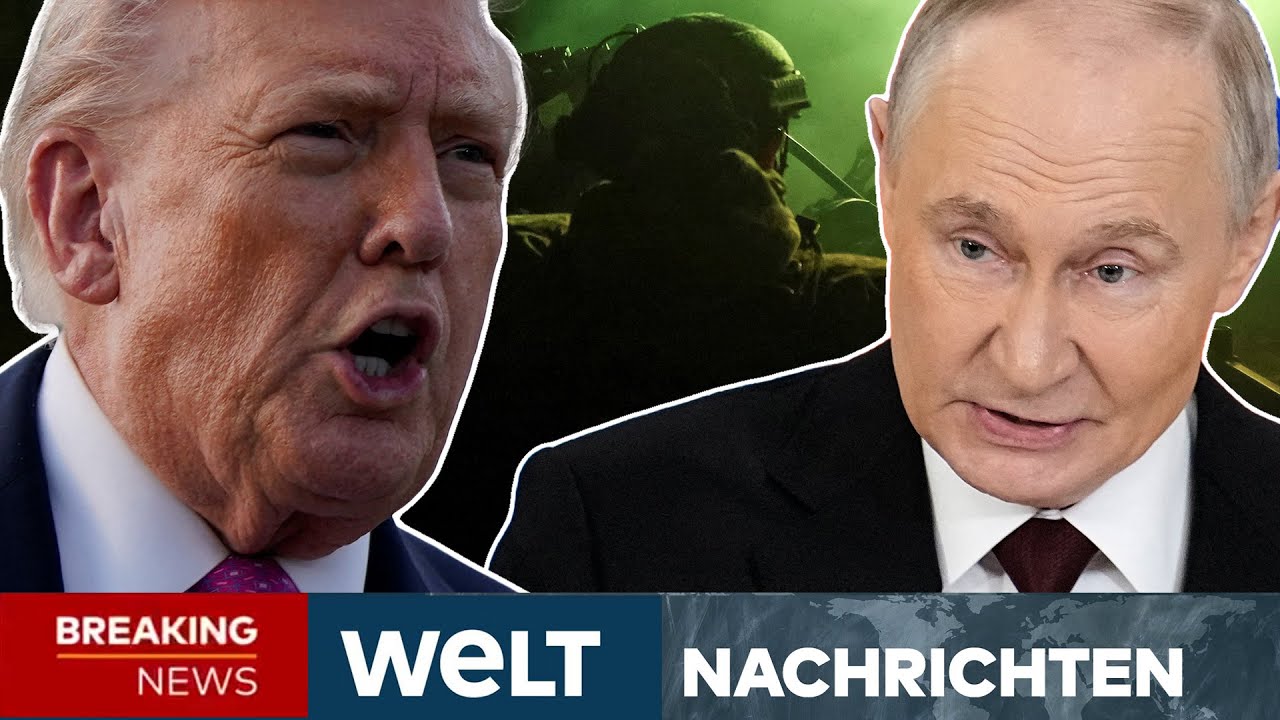 PUTINS KRIEG: Frieden in Ukraine? Trump macht Europa ein Angebot! Wie reagiert Russland? | WELT LIVE