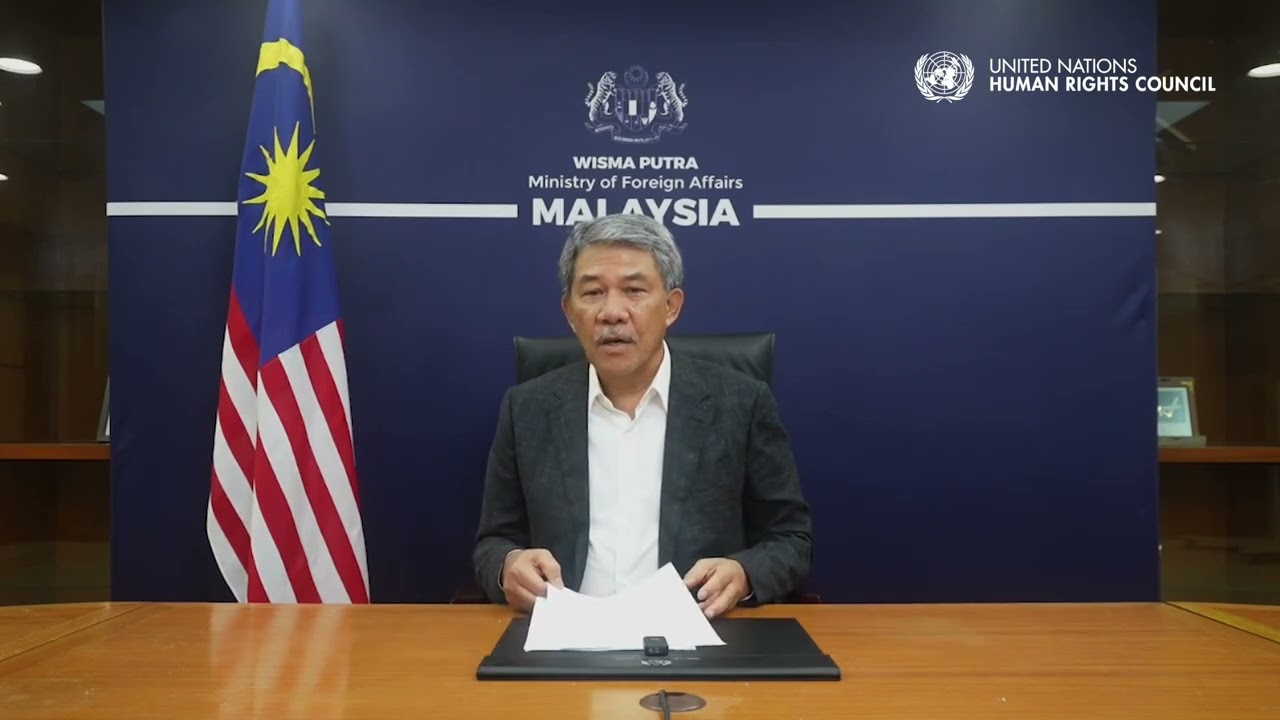 Malaysia | Foreign Minister Mohamad Haji Hasan Addresses UN Human Rights Council