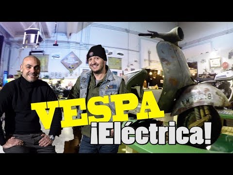 FABRICAMOS una VESPA ELÉCTRICA del ’58: ¡Detalles desvelados y primer montaje! – EPISODIO 1