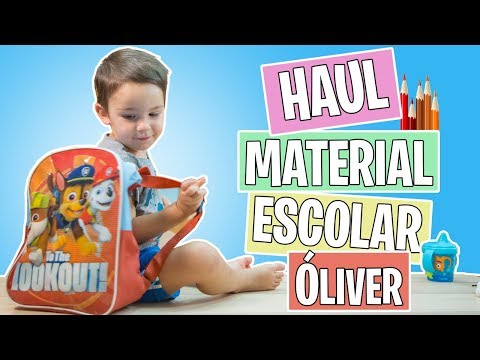 ¡Vuelta al COLE! 📚✏️ Material escolar BEBÉ 2018-19 // Familukis