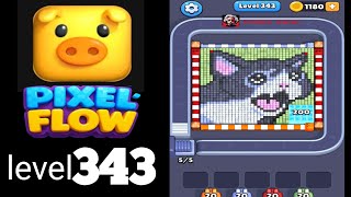 Pixelflow Level 343 Guide | Walkthrough Solution