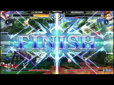 The Spine (Mai Natsume) vs TheChokeArtist (Makoto) - Winner's Finals - RIT FGC 2191 #2