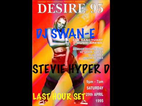 Swan E & Stevie Hyper D @ Desire 95 @The Sanctuary 29th July 95