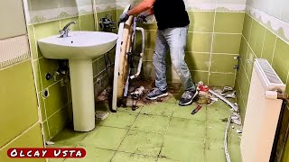 Bir banyonun yeniden hayat buluşu