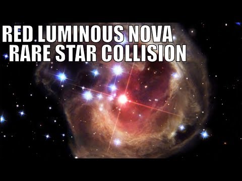 A Rare Star Collision May Lead to Red Luminous Nova
