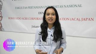 Universitas Nasional – kerjasama Pertanian dengan jepang