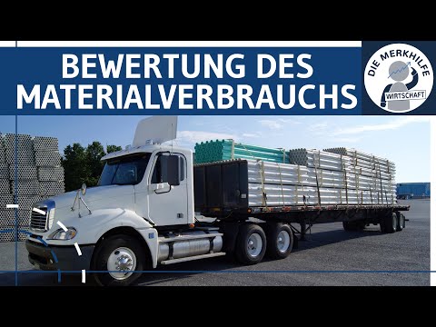 Bewertung des Materialverbrauchs 1 - Methoden: Jährliche & Permanente Durchschnittswerteermittlung.