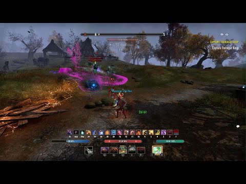 Testing Hew and Sunder Ranged Magblade - Magic Nightblade outnumbered - Ascending Tide PvP