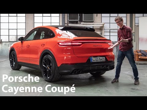 2019 Porsche Cayenne Coupé Weltpremiere: Sitzprobe mit Blick auf das Leichtbau-Paket - Autophorie