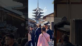 Kyoto is crowded but so unique! ⛩️ #kyoto #japan