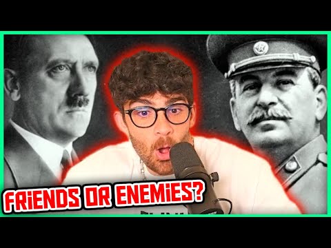 Were Hitler and Stalin Allies? | Hasanabi Reacts to Hakim