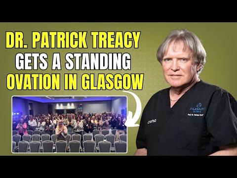 Dr. Patrick Treacy Gets a Standing Ovation in Glasgow | Inspiring Lecture! | Prof Dr Patrick Treacy