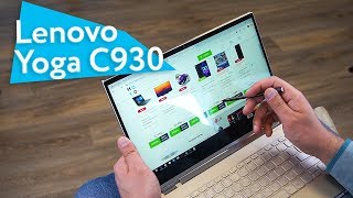 Lenovo Yoga C930-13IKB Mica (81C400LLRA) - відео 1