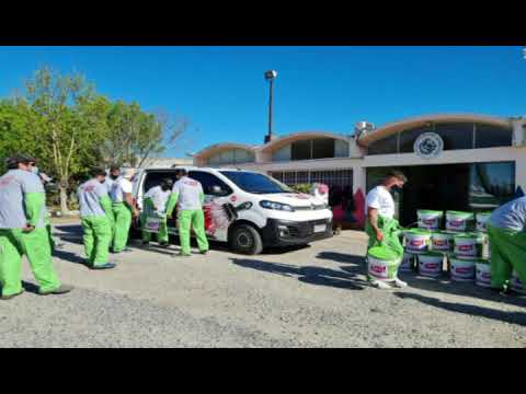 Nota O.P. Lia Gonzalez encargada de Piedras de los indios  Gustavo Gonzalez   empresa Fati Pinturas