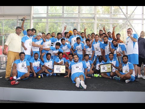 Fundament Team for Bahrain marathon relay 2017