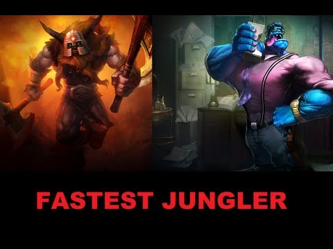League of Legends: Fastest Jungler (Challenge:  2:41)