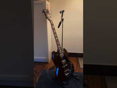 1972 Gibson SG Deluxe Cherry w/ 70s Gibson SG Case | Gibson Embossed T-Top Humbuckers, Factory Gibson Bigsby B5 image 26