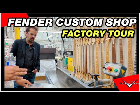 Fender Custom Shop Factory Tour - Casino Guitars