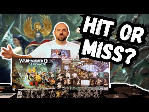 Warhammer Quest: Darkwater Unboxing and Review!