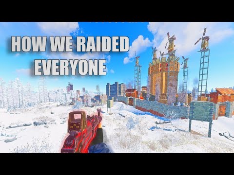 HOW WE RAIDED EVERYONE IN 550 POP SERVER (400 ROCKET RAID)